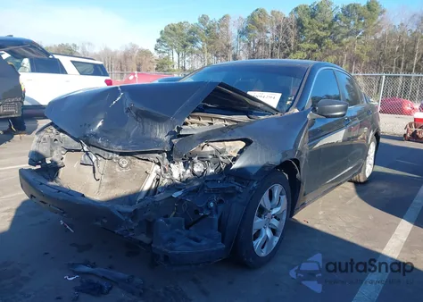 2010 Honda Accord 2.4 Ex-L from USA, damaged, VIN 1HGCP2F86AA040338